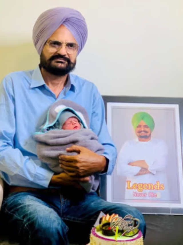 Sidhu Moose Wala के माता-पिता ने बच्चे का स्वागत किया, पिता बलकौर सिंह ने तस्वीर शेयर की